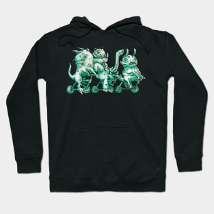 Monster Bike for Life 1 Hoodie